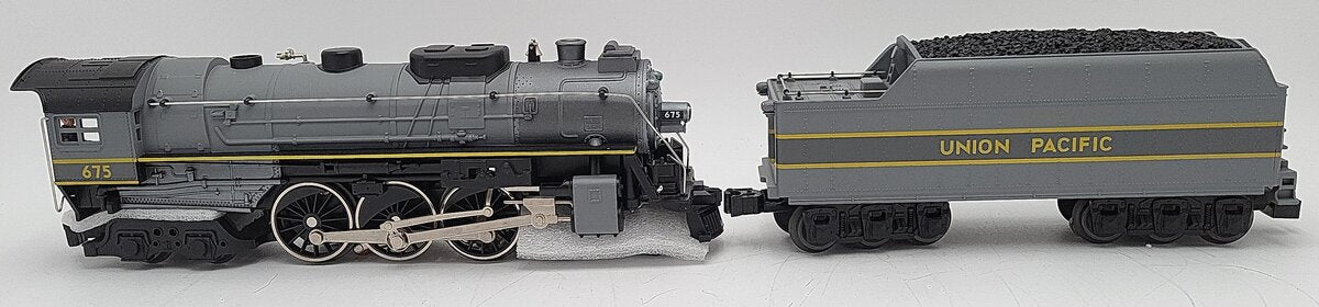 Lionel 2232020 O Union Pacific LionChief Hudson 4-6-4 Steam Locomotive #675 LN/Box
