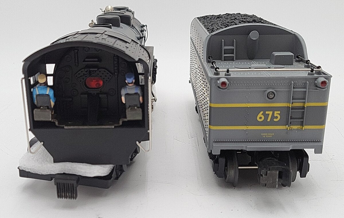 Lionel 2232020 O Union Pacific LionChief Hudson 4-6-4 Steam Locomotive #675 LN/Box