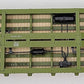 Lionel 1926752 O US Army 40' Flatcar with Sherman Tank #35359 EX/Box
