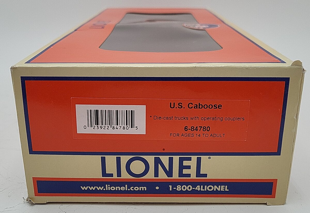 Lionel 6-84780 O Gauge Santa Fe US Caboose LN/Box