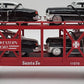 MTH 30-7659 O Gauge T.T.O.S. 1999 Auto Carrier w/ERTL 1952 Cadillac's #11070 EX/Box