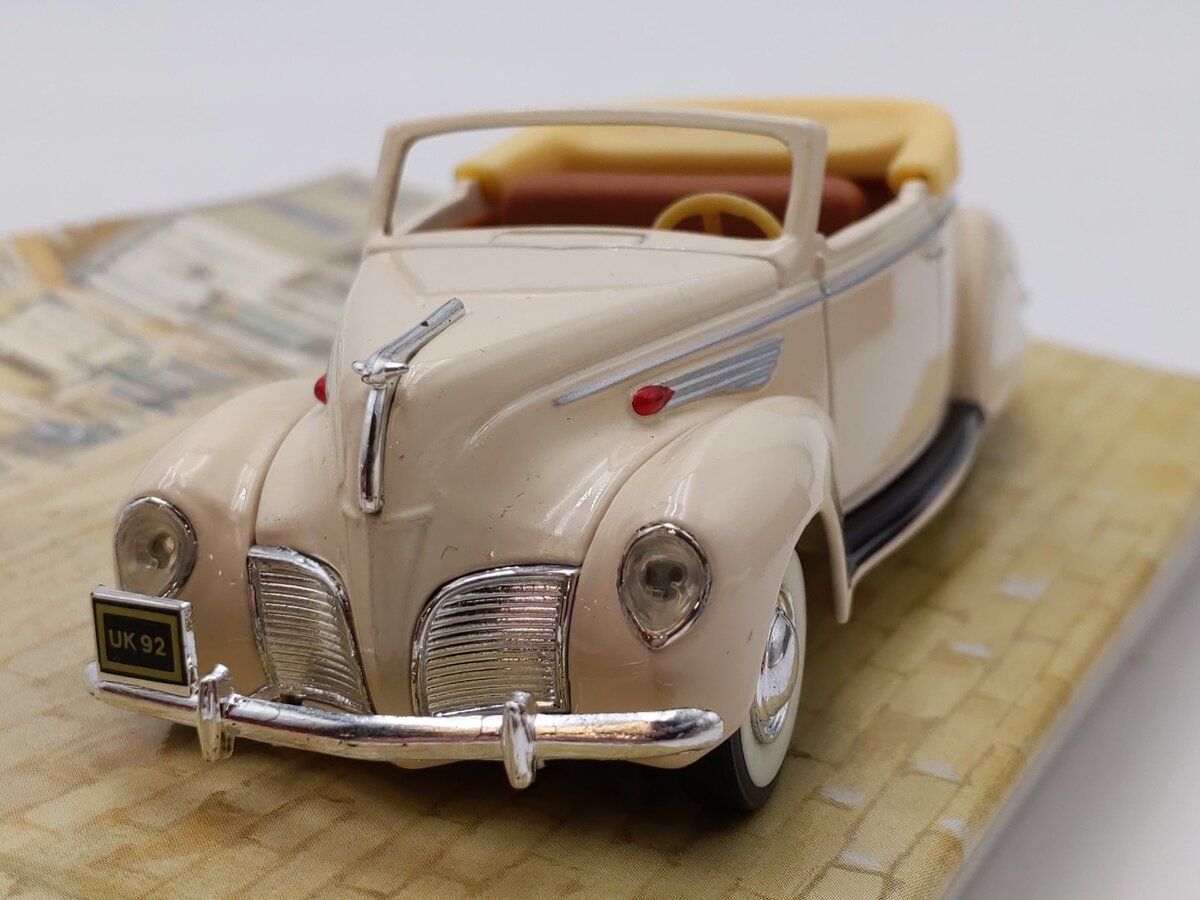 Matchbox Model Of Yesteryear Y64 1:43 Scale Lincoln Zephyr LN/Box