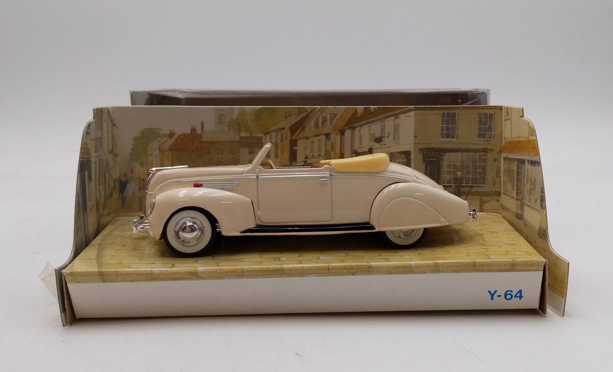Matchbox Model Of Yesteryear Y64 1:43 Scale Lincoln Zephyr LN/Box