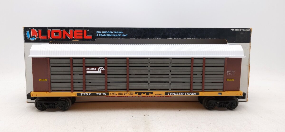 Lionel 6-16215 O Gauge Conrail Two Tier Auto Carrier LN/Box