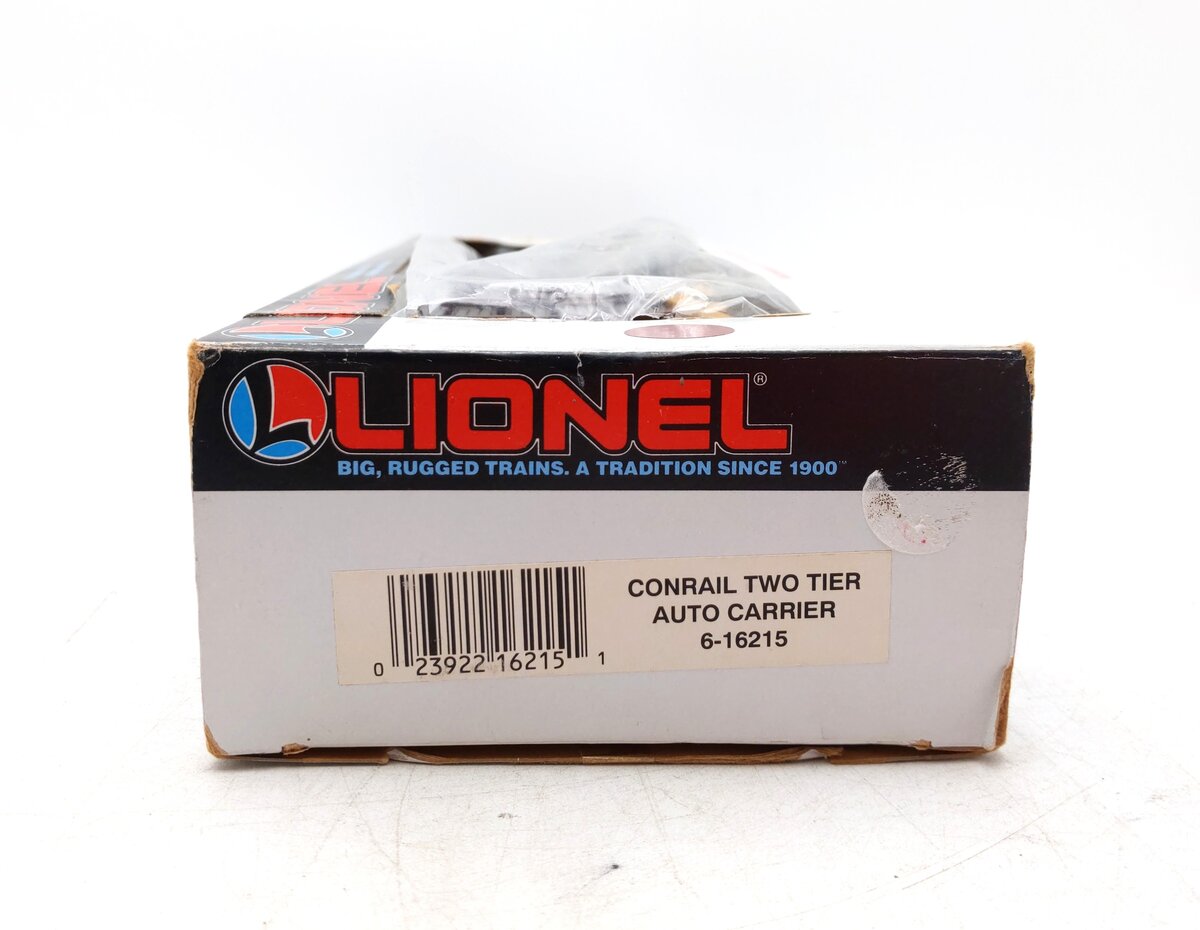 Lionel 6-16215 O Gauge Conrail Two Tier Auto Carrier LN/Box