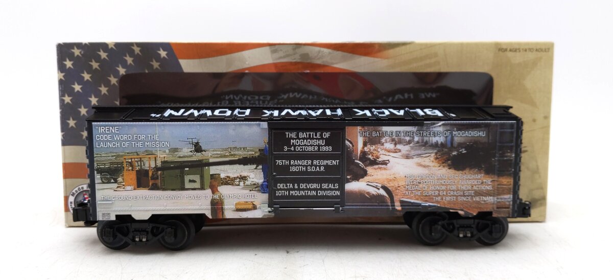 Lionel 2338190 O U.S. American History Battle of Mogadishu Boxcar