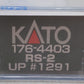 Kato 176-4403 N Scale Union Pacific RS-2 Diesel Locomotive #1291 EX/Box