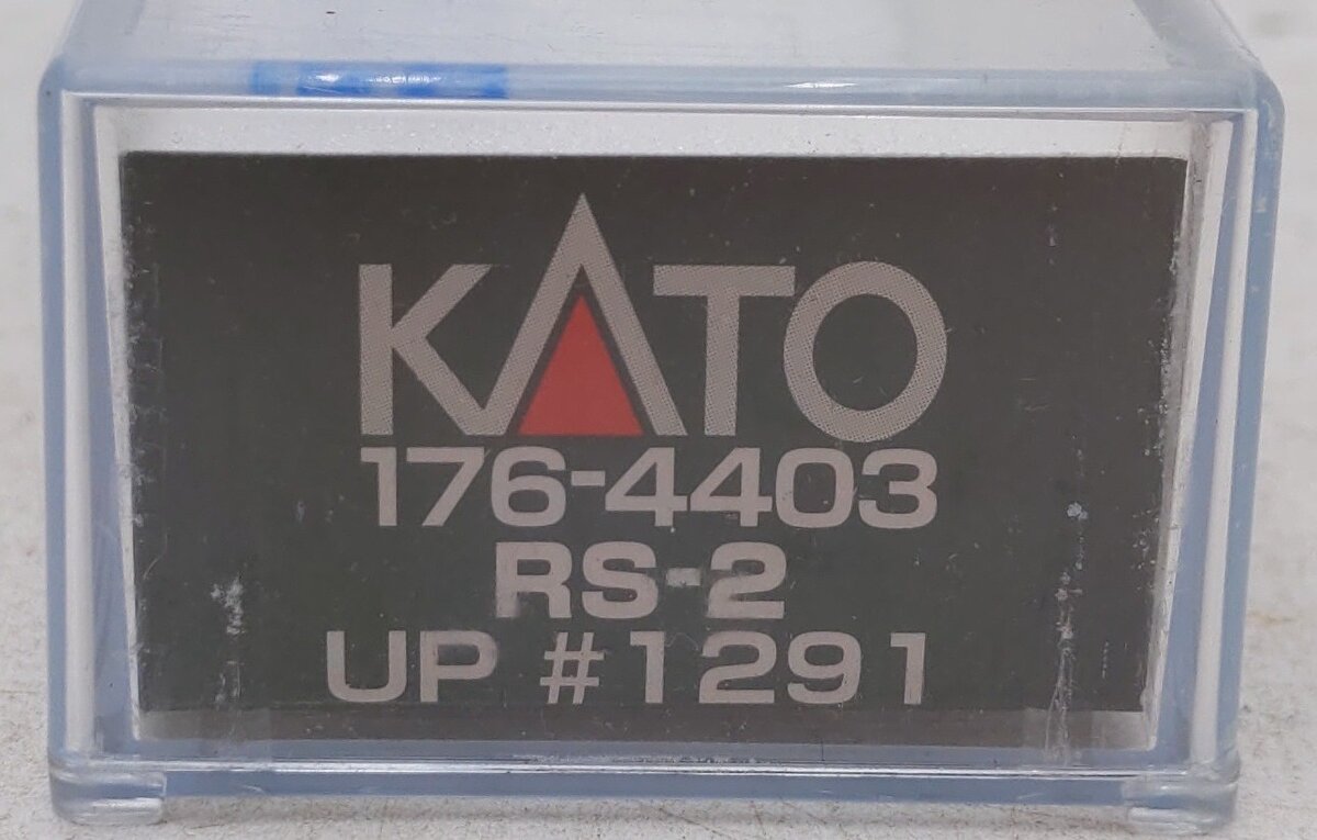 Kato 176-4403 N Scale Union Pacific RS-2 Diesel Locomotive #1291 EX/Box