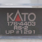 Kato 176-4403 N Scale Union Pacific RS-2 Diesel Locomotive #1291 EX/Box
