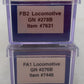 Life Like 7446 N Great Northern FA-1 Diesel Locomotives #276A/B (Set of 2) EX/Box