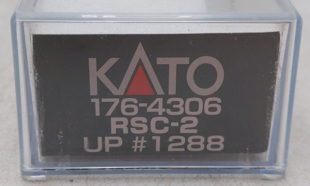 Kato 176-4306 N Scale Union Pacific RSC-2 Diesel Locomotive #1288 EX/Box