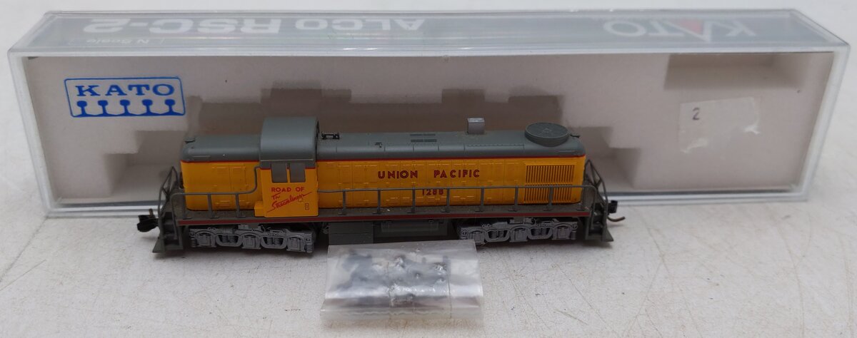 Kato 176-4306 N Scale Union Pacific RSC-2 Diesel Locomotive #1288 EX/Box