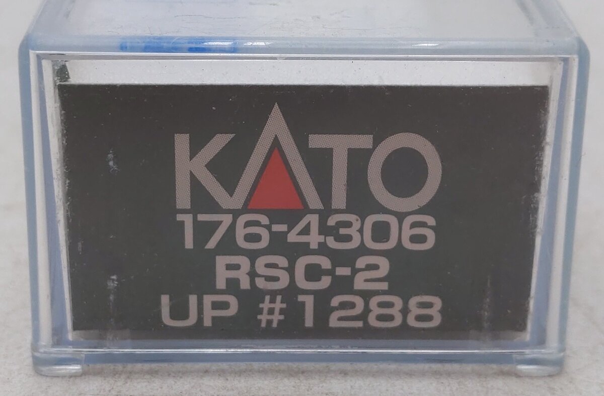 Kato 176-4306 N Scale Union Pacific RSC-2 Diesel Locomotive #1288 EX/Box
