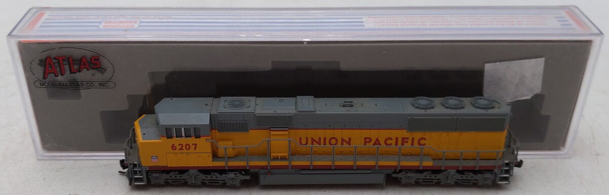 Atlas 49239 N Scale Union Pacific Diesel Locomotive #6207 VG/Box