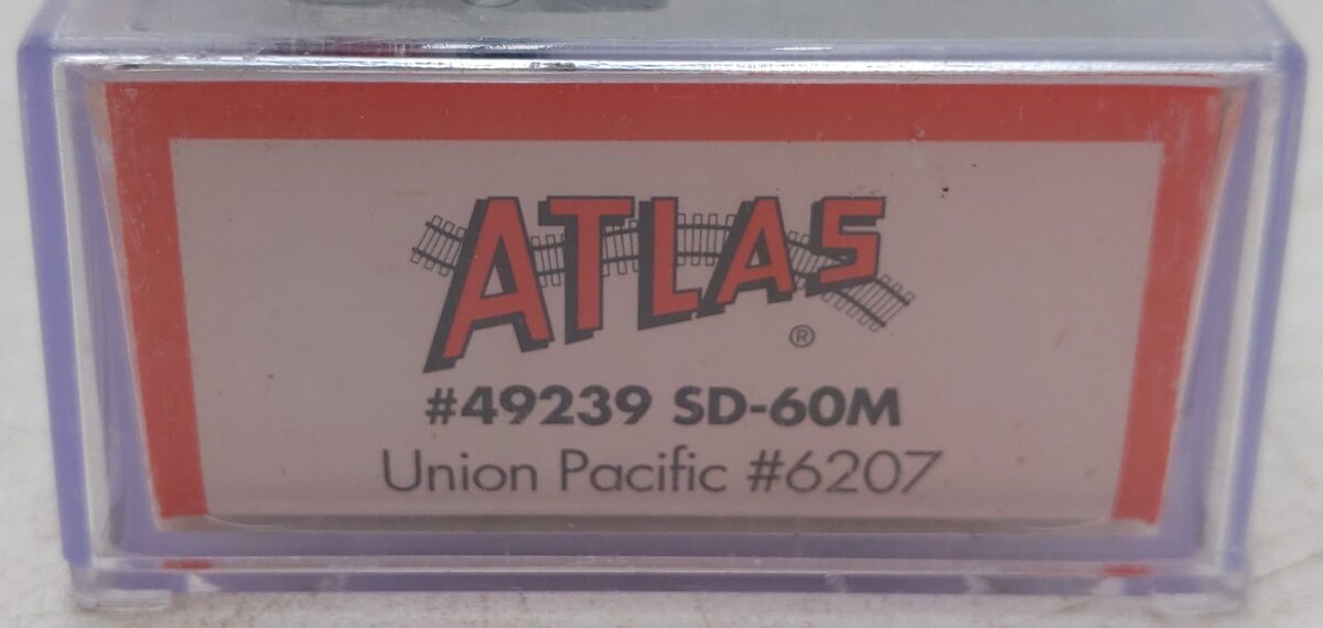 Atlas 49239 N Scale Union Pacific Diesel Locomotive #6207 VG/Box