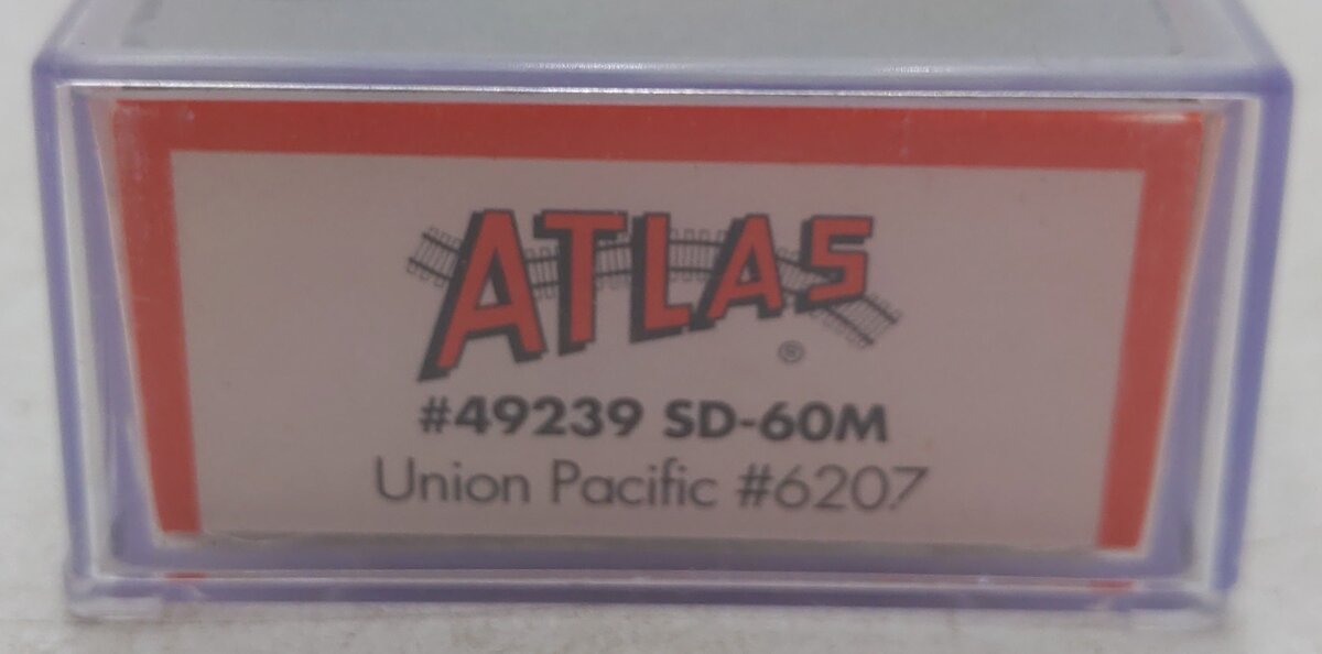 Atlas 49239 N Scale Union Pacific Diesel Locomotive #6207 VG/Box