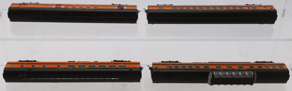 Kato 106-1051 N Scale Great Northern Smoothside Passenger Cars 4 Car (Set A) EX/Box