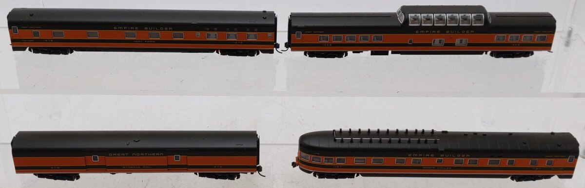 Kato 106-1052 N Scale Great Northern Smoothside Passenger 4-Car Set (Set B) EX/Box