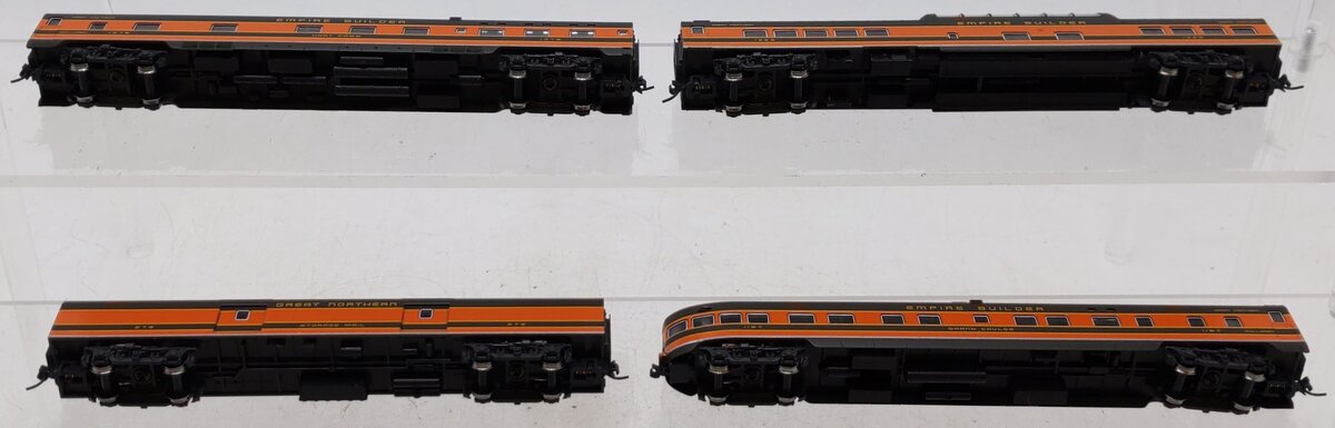 Kato 106-1052 N Scale Great Northern Smoothside Passenger 4-Car Set (Set B) EX/Box