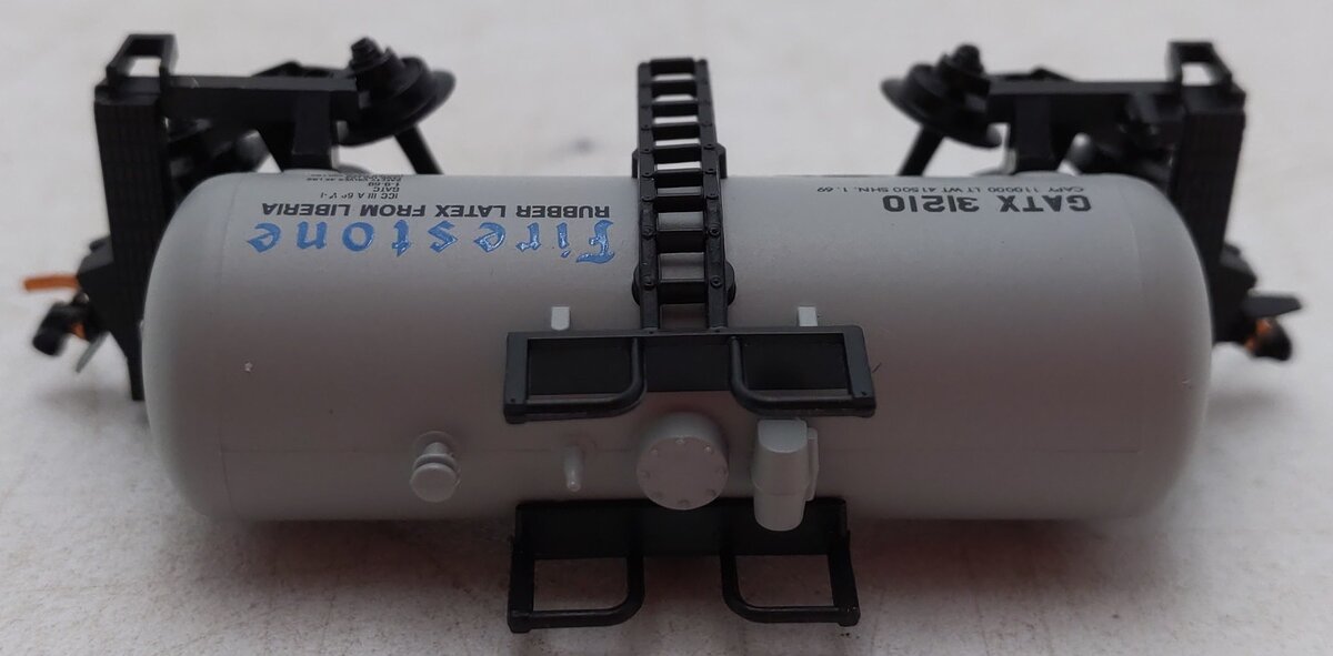 Atlas 32392 N Scale Firestone Corporation Tank Car #31210 EX/Box