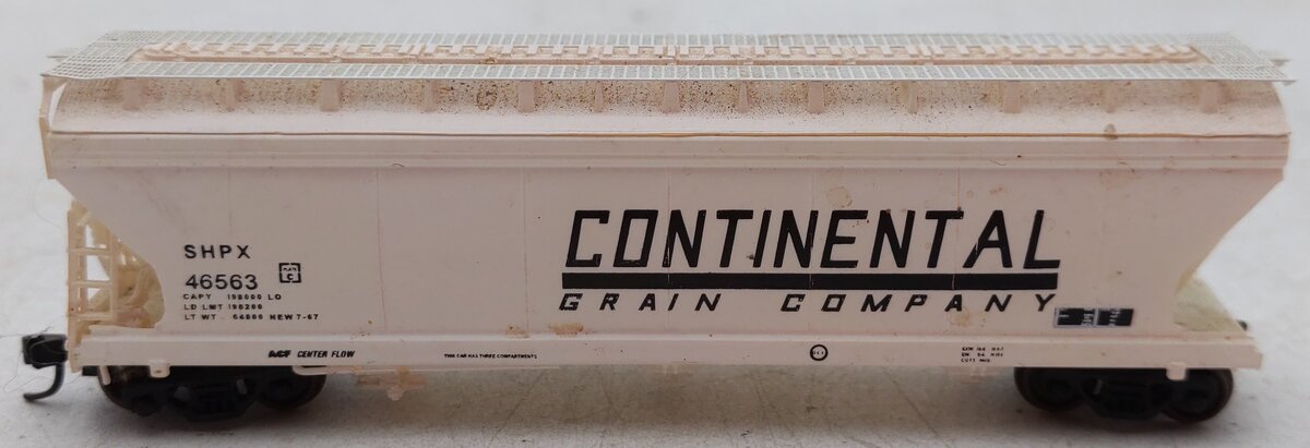 InterMountain 67022-04 N Continental ACF 3-Bay Hopper #46563/Box