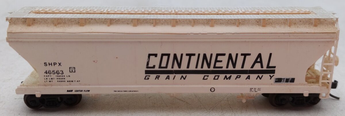 InterMountain 67022-04 N Continental ACF 3-Bay Hopper #46563/Box