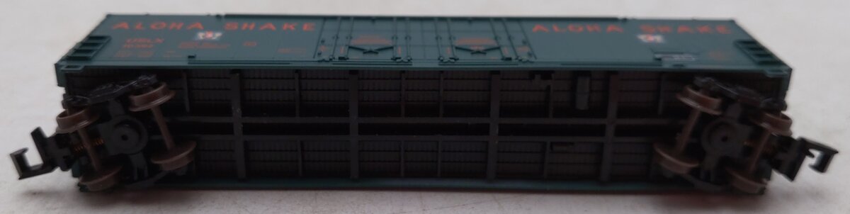 Atlas 31071 N Scale Aloha Shake Evans D.P.D. Boxcar #10392 EX/Box