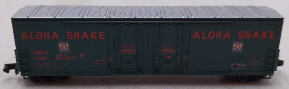 Atlas 31071 N Scale Aloha Shake Evans D.P.D. Boxcar #10392 EX/Box