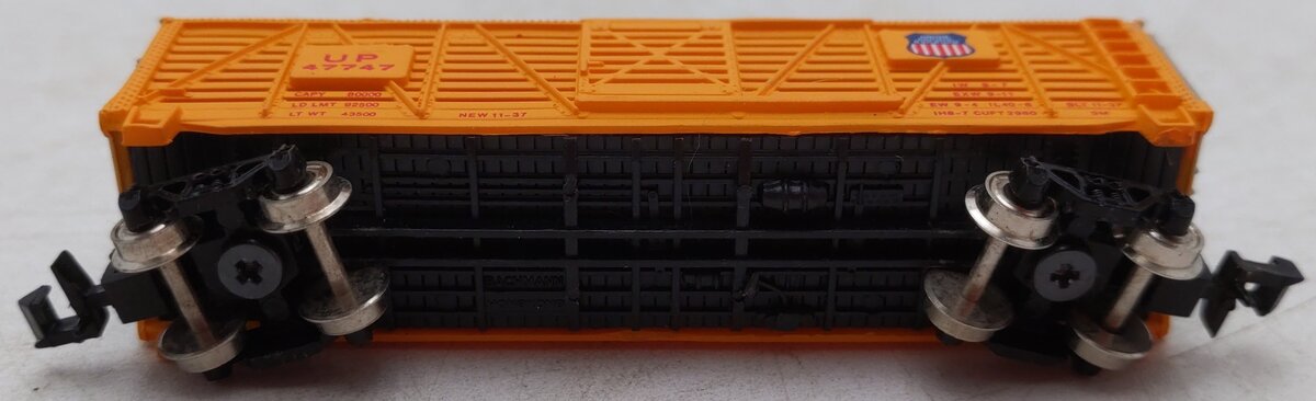 Bachmann 71551 N Scale Union Pacific 40' Stock Car #47747 EX