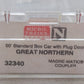 Micro-Trains 03200340 N Great Northern 50' Steel Plug Door Boxcar #36871 EX/Box
