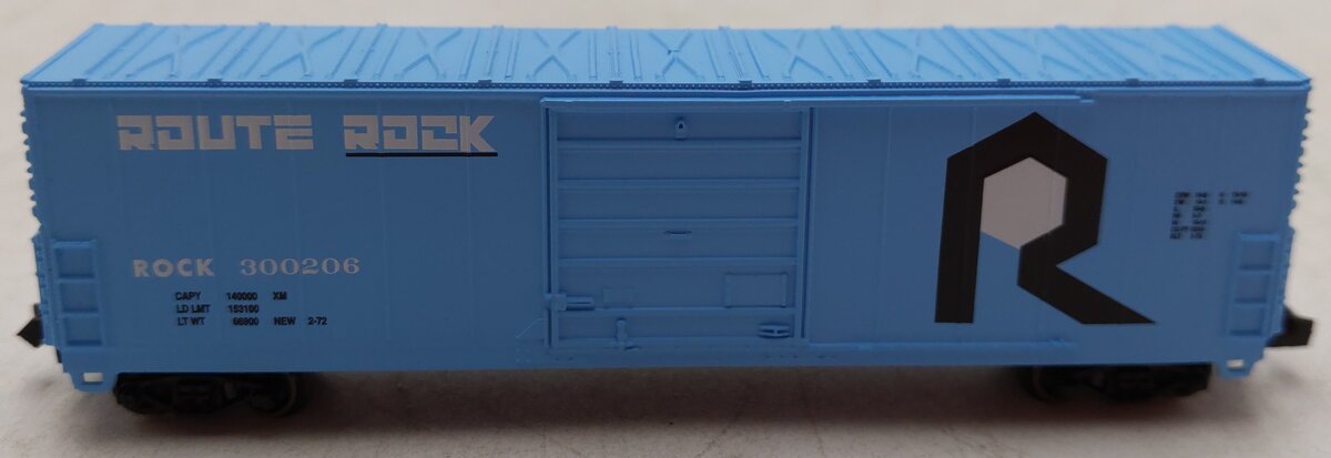 Life Like 7338 N Scale Rock Island & Pacific Boxcar #300206 EX/Box