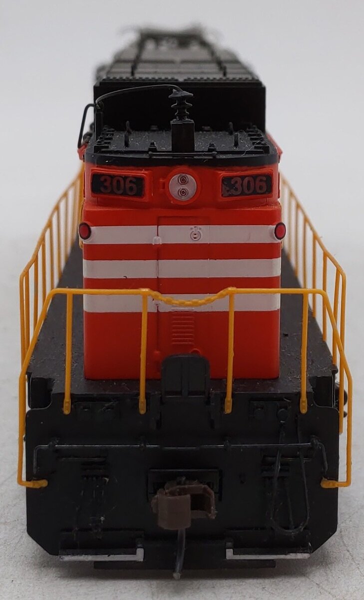 Bachmann 82404 HO New Haven GE E33 Electric Locomotive #306 w/ Flywheel Drive EX/Box