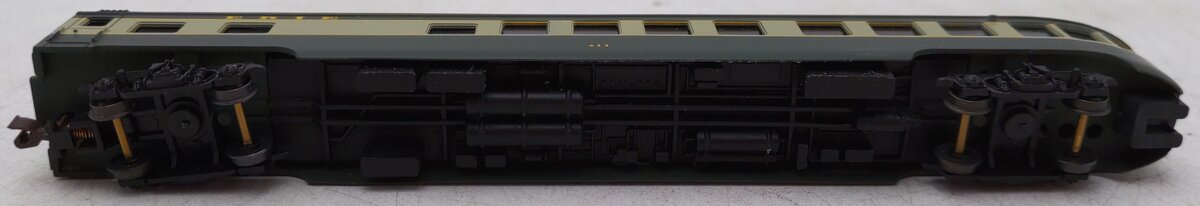 Con-Cor 04042E 40198 N Scale Erie Observation Passenger Car #411 EX/Box