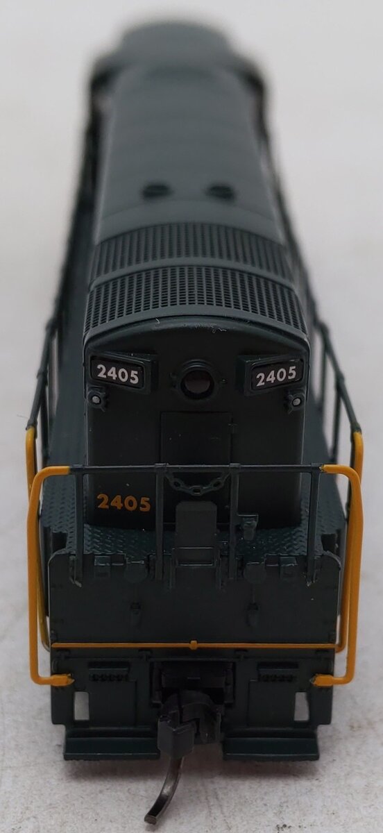 Atlas 40005387 N Jersey Central Train Master Silver Ph.1B Diesel Loco #2405 LN/Box