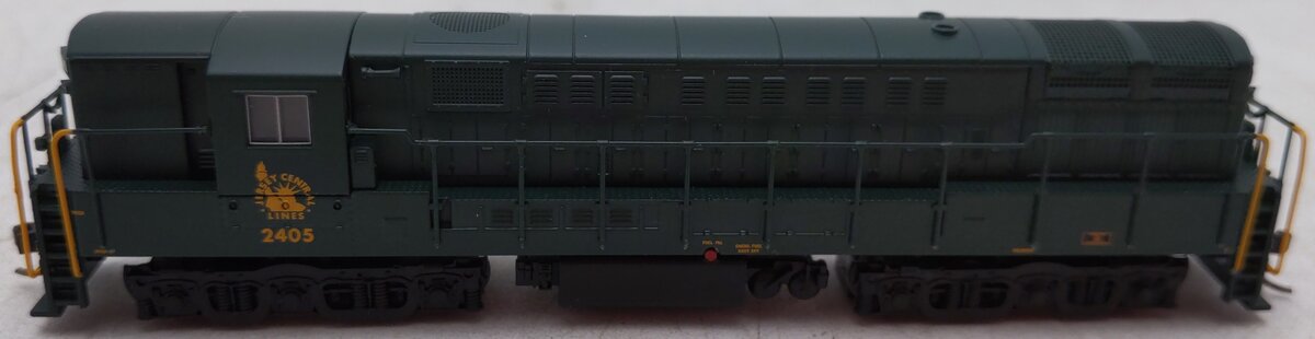 Atlas 40005387 N Jersey Central Train Master Silver Ph.1B Diesel Loco #2405 LN/Box
