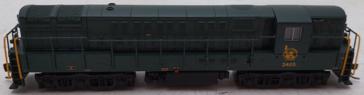 Atlas 40005387 N Jersey Central Train Master Silver Ph.1B Diesel Loco #2405 LN/Box