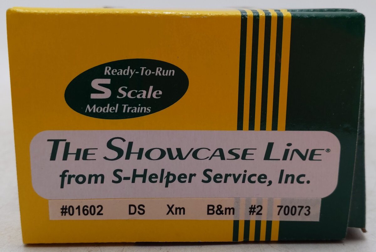 S-Helper Service 01602 S Scale Boston & Maine Boxcar #70073CT LN/Box
