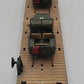 Menards 279-3380 O Army Flatcar w/ Two Jeeps #10836 LN/Box