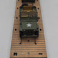 Menards 279-3380 O Army Flatcar w/ Two Jeeps #10836 LN/Box