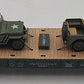 Menards 279-3380 O Army Flatcar w/ Two Jeeps #10836 LN/Box