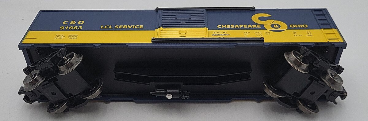 Menards 279-3067 Chesapeake & Ohio Boxcar #91063 LN/Box