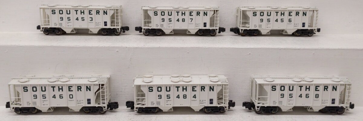 MTH 35-70004 S Scale Southern PS2 Covered Hopper Car Set