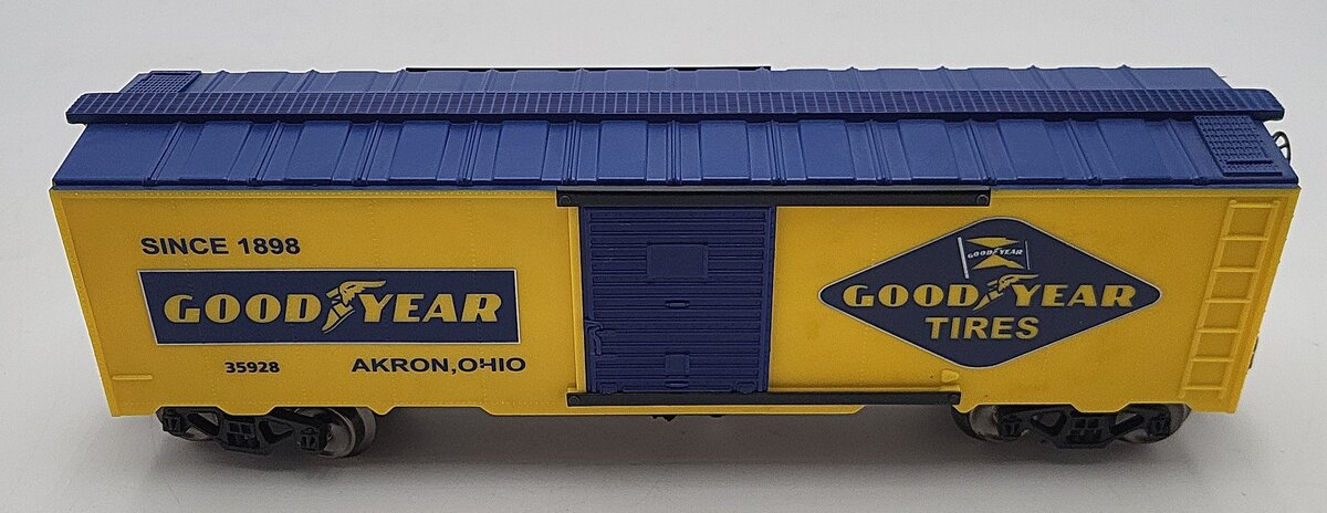Menards 279-3836 O Gauge Goodyear Boxcar #35928 LN/Box