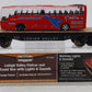 Menards 279-3844 O Lehigh Valley Flatcar w/ Travel Bus EX/Box