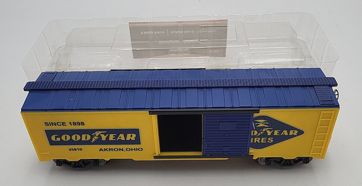 Menards 279-3836 O Gauge Goodyear Boxcar #35810 LN/Box