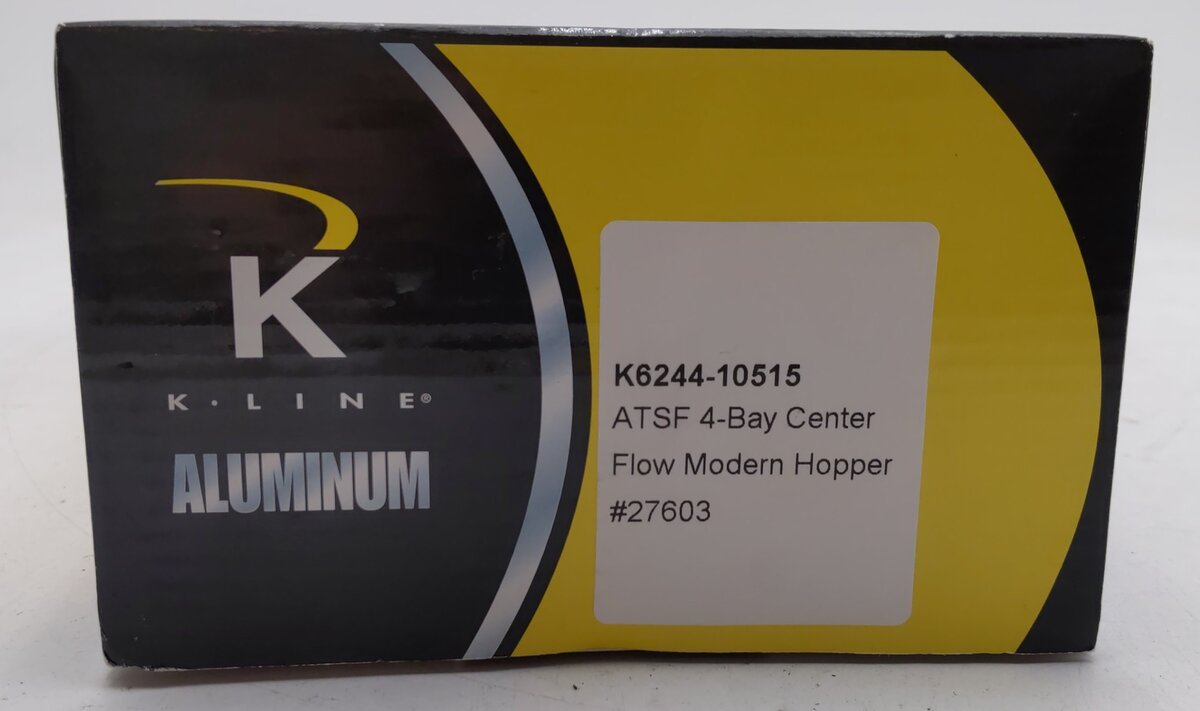 K-Line K6244-10514 ATSF 4-Bay Centerflow Hopper #27602 LN/Box