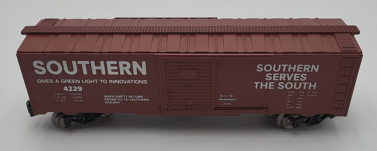 Menards 279-3169 O Gauge Southern Boxcar #4229 LN/Box