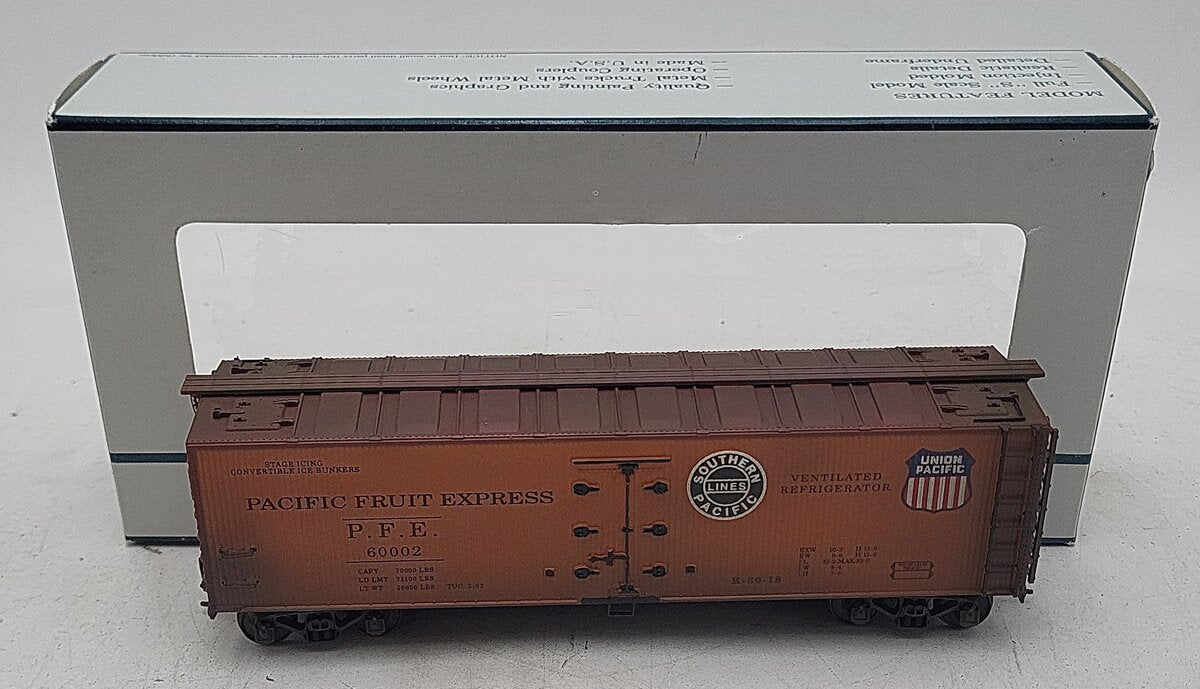 Crown Model Products SR-5000 S Scale Pacific Fruit Express Reefer #60002 EX/Box