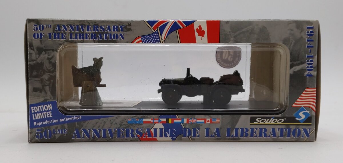 Solido 50th Anniv. Liberation of France Limited Ed Dodge WC56 Command Car 44/94 NIB