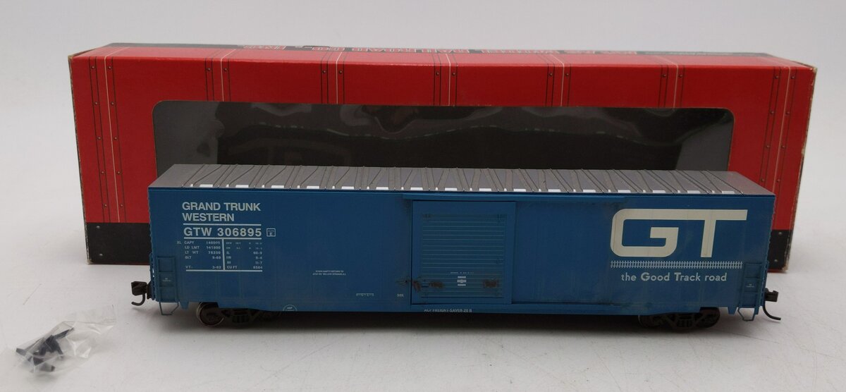 Atlas 1653-3 HO Scale Grand Trunk Western ACF 60' Auto Parts Car #306895 LN/Box